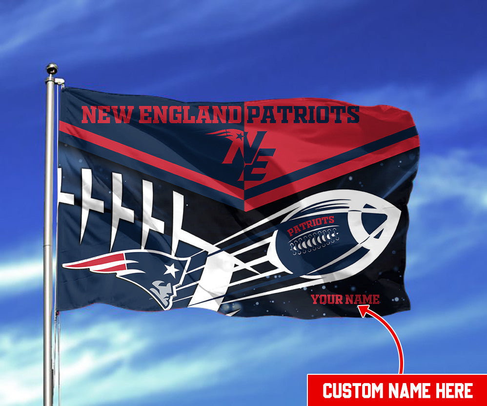 New England Patriots Personalized Flag 349