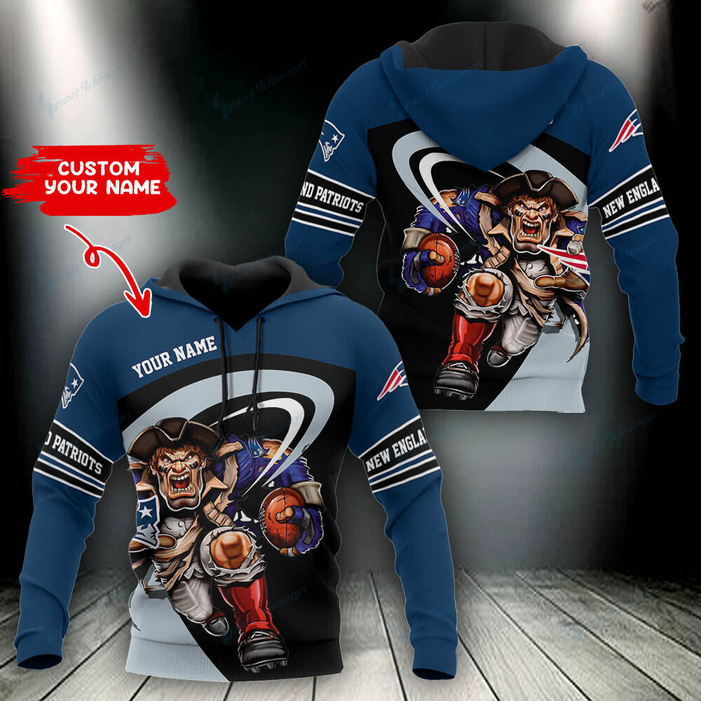 New England Patriots Personalized Hoodie BG669