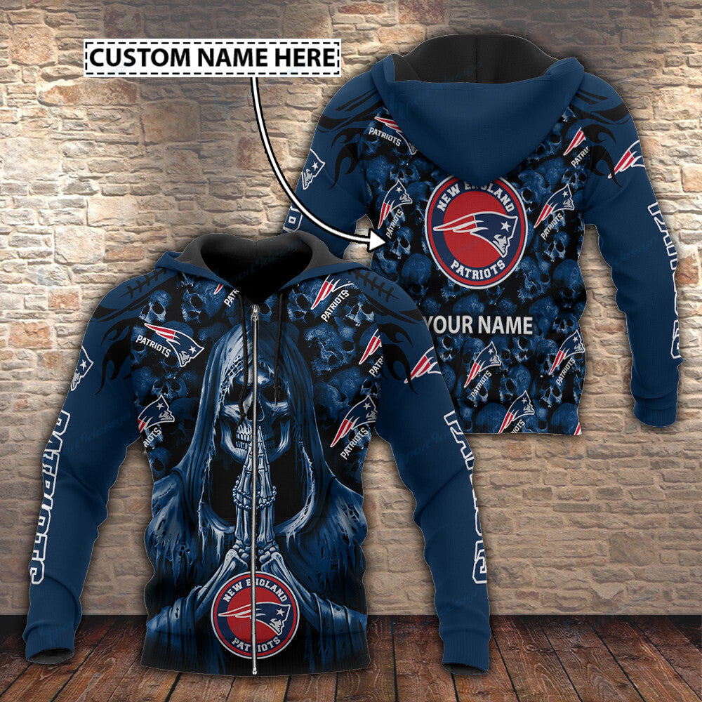 New England Patriots Personalized Hoodie BG713