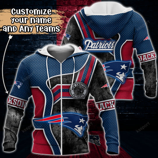New England Patriots Personalized Hoodie BG905