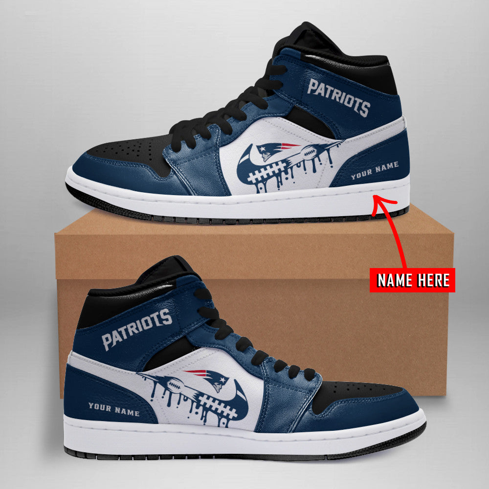 New England Patriots Personalized JShoes BG014