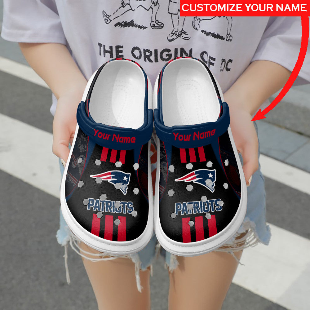 New England Patriots Personalized Limited Clog BG88