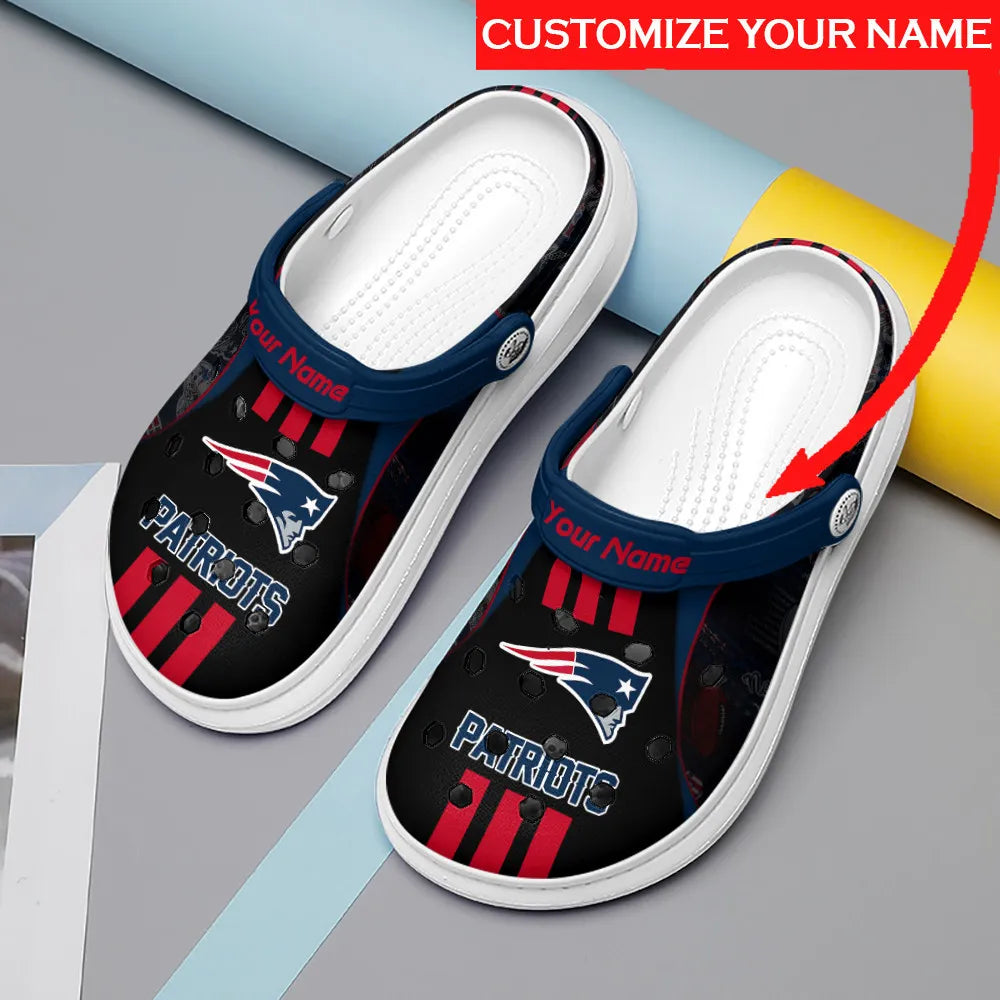 New England Patriots Personalized Limited Clog BG88