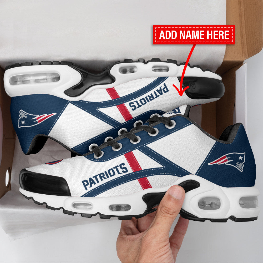 New England Patriots Personalized Plus T-N Youth Sneakers BG127