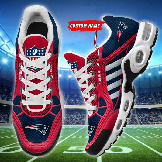 New England Patriots Personalized Plus T-N Youth Sneakers BG156