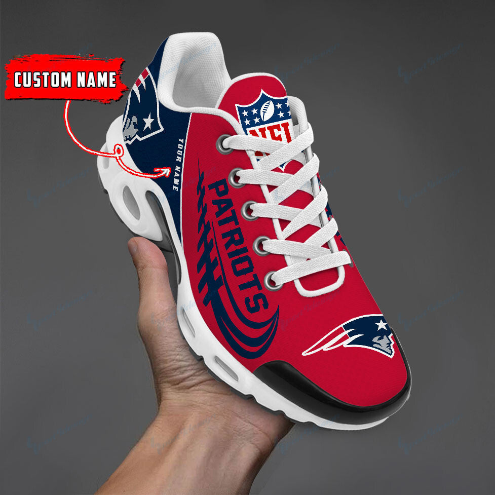 New England Patriots Personalized Plus T-N Youth Sneakers BG19