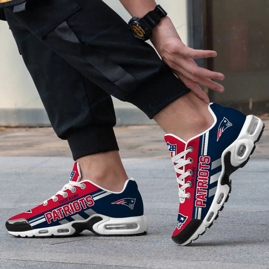 New England Patriots Personalized Plus T-N Youth Sneakers BG69