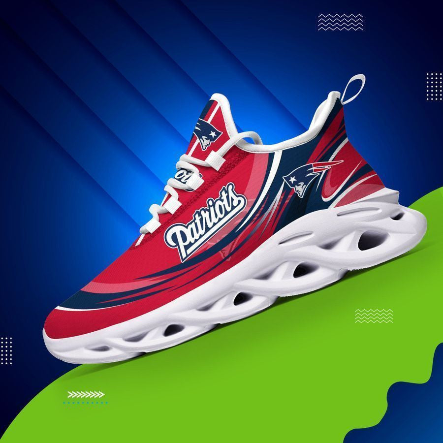 New England Patriots Personalized Yezy Running Sneakers 391