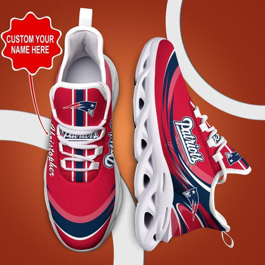 New England Patriots Personalized Yezy Running Sneakers 391