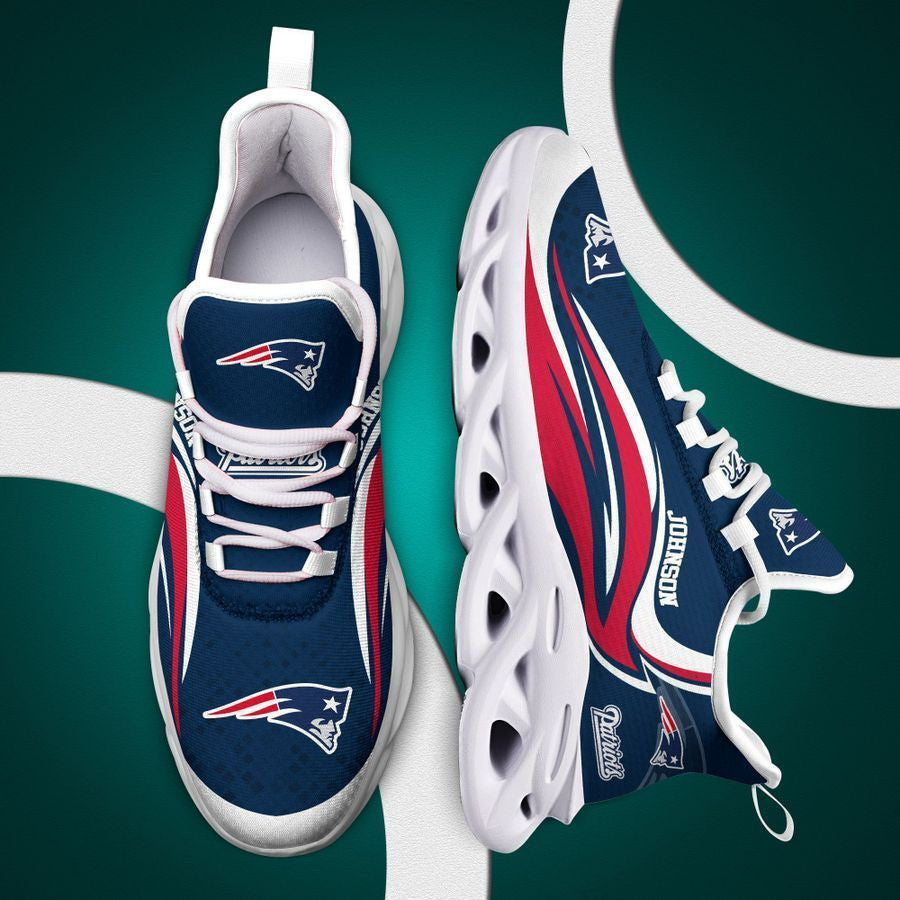 New England Patriots Personalized Yezy Running Sneakers 393
