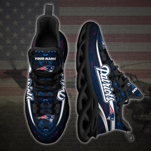 New England Patriots Personalized Yezy Running Sneakers 73