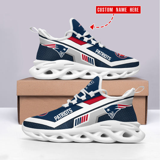 New England Patriots Personalized Yezy Running Sneakers BB144