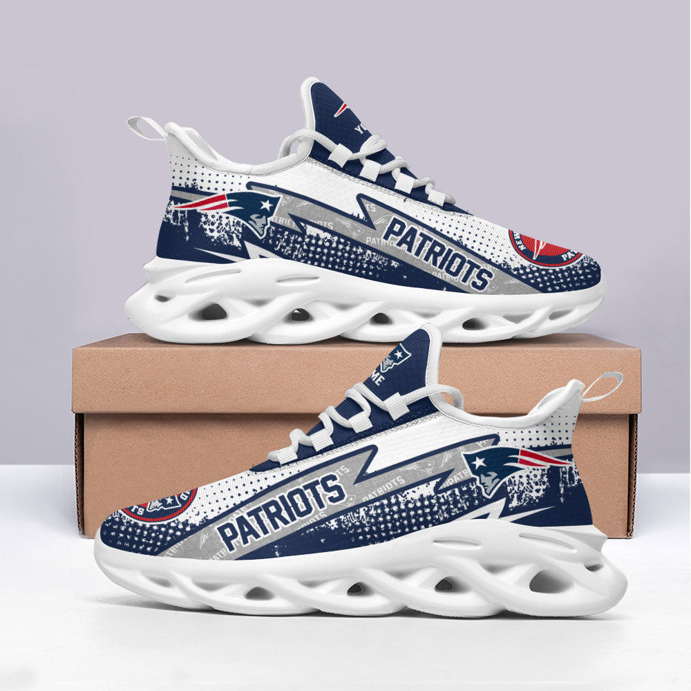 New England Patriots Personalized Yezy Running Sneakers BB283