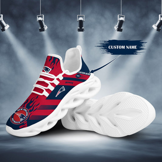 New England Patriots Personalized Yezy Running Sneakers BB578