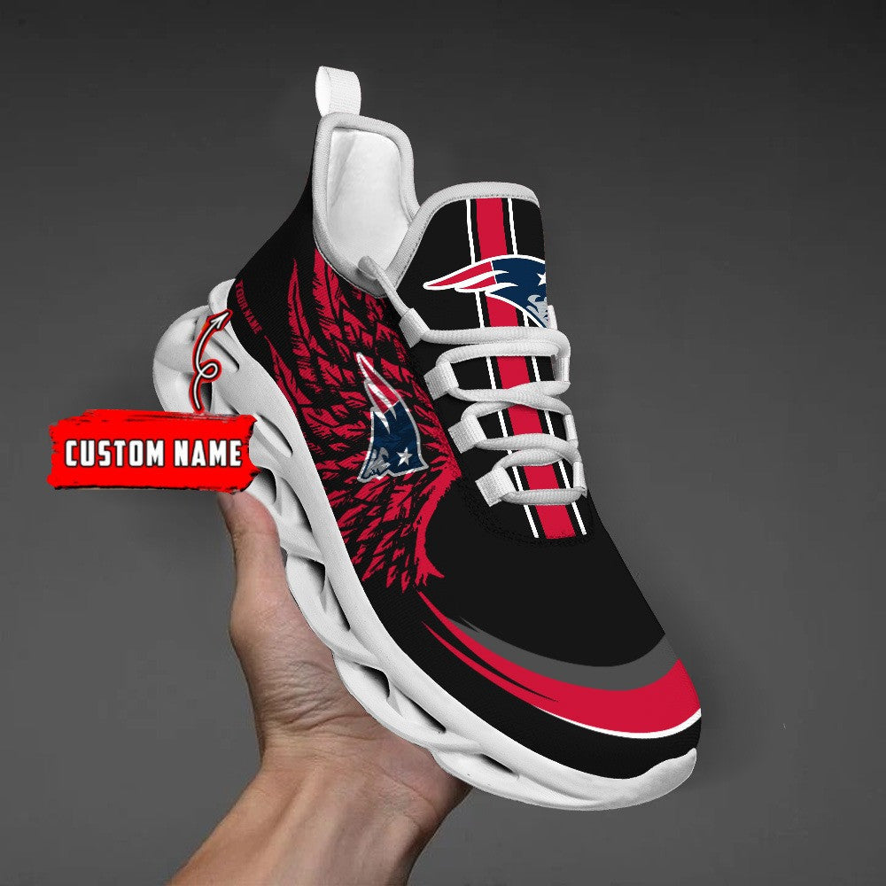New England Patriots Personalized Yezy Running Sneakers BB672