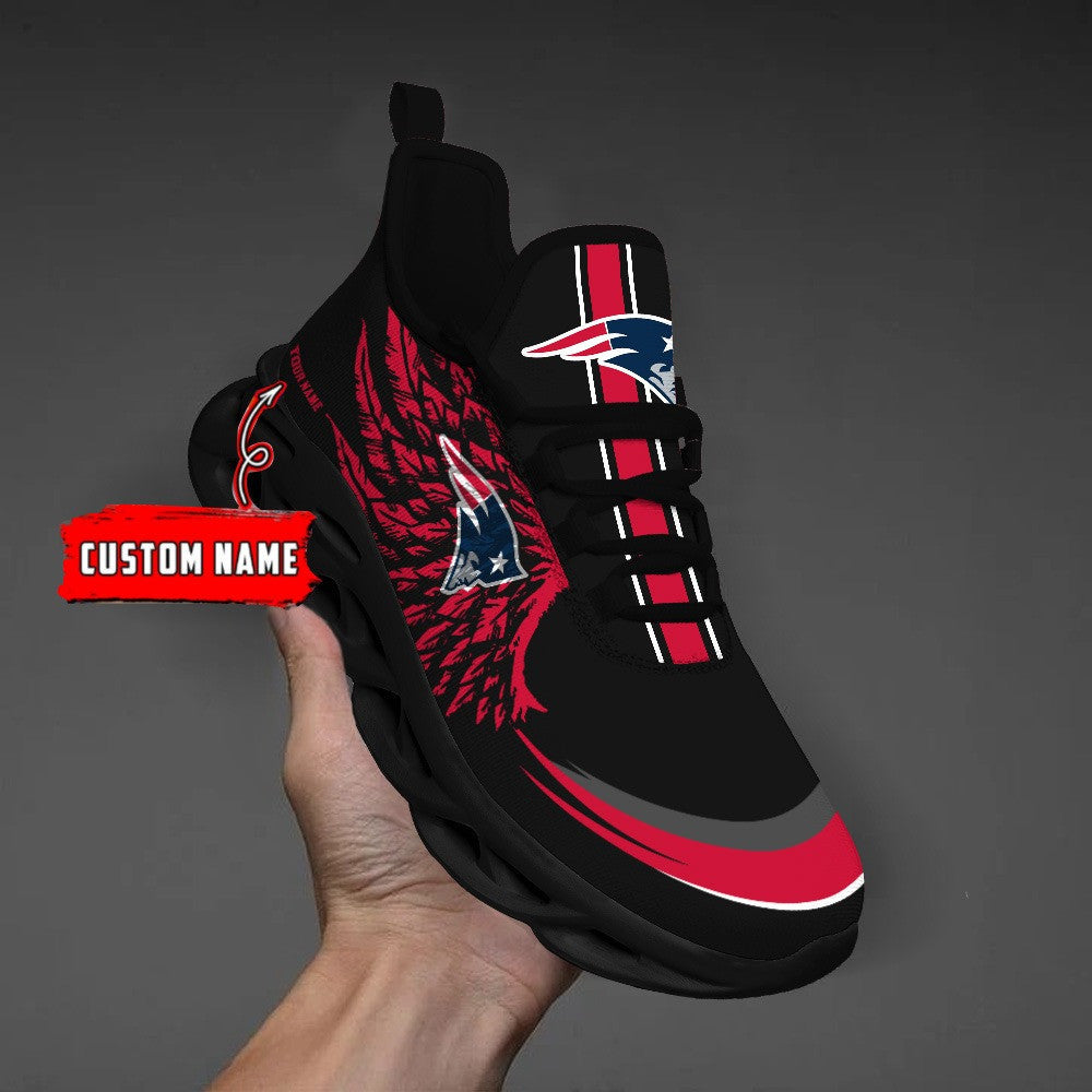 New England Patriots Personalized Yezy Running Sneakers BB672
