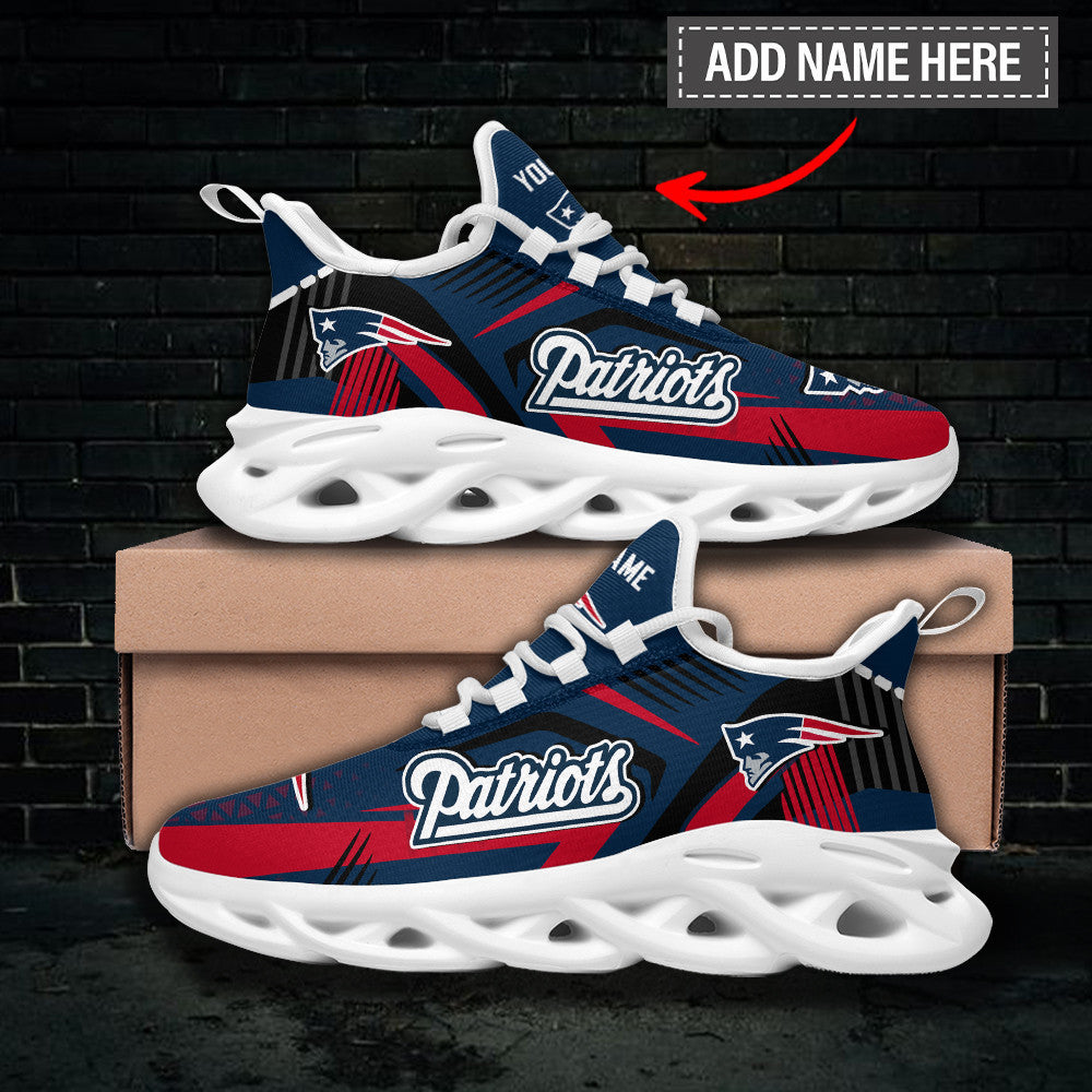 New England Patriots Personalized Yezy Running Sneakers BG248