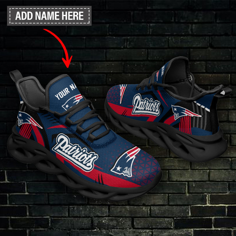 New England Patriots Personalized Yezy Running Sneakers BG248