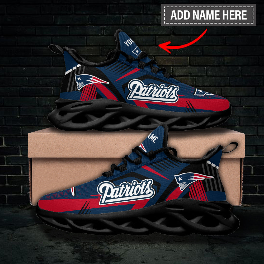 New England Patriots Personalized Yezy Running Sneakers BG248
