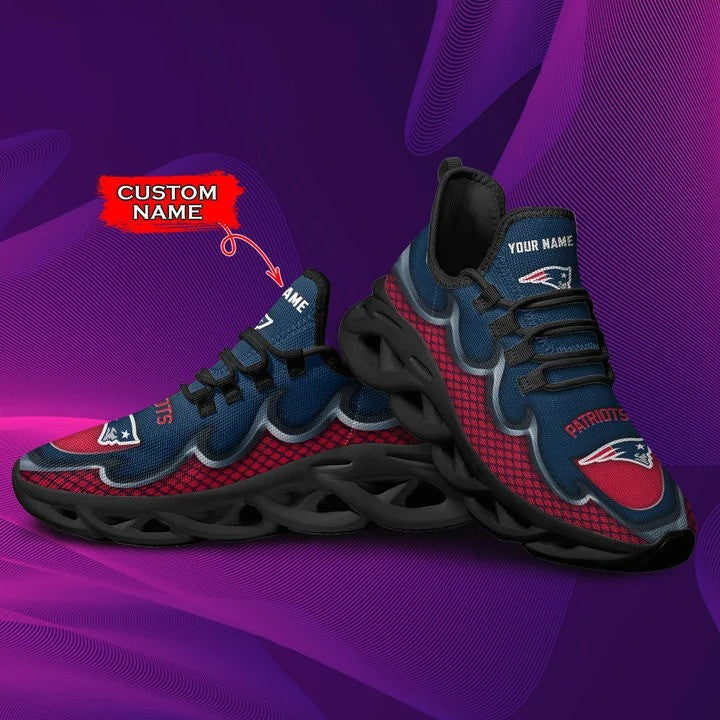 New England Patriots Personalized Yezy Running Sneakers BG420
