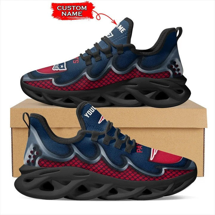 New England Patriots Personalized Yezy Running Sneakers BG420