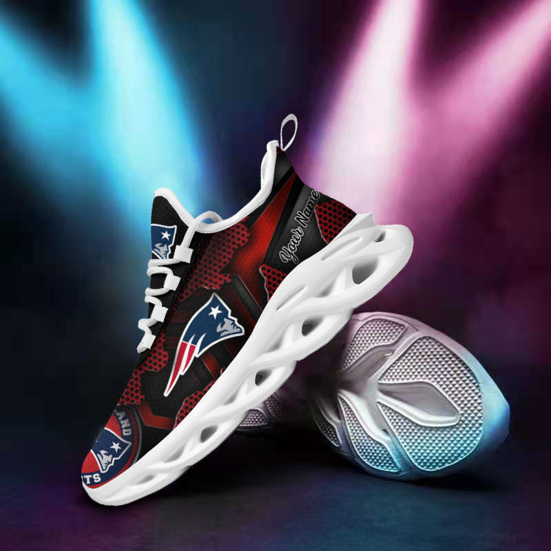 New England Patriots Personalized Yezy Running Sneakers BG772