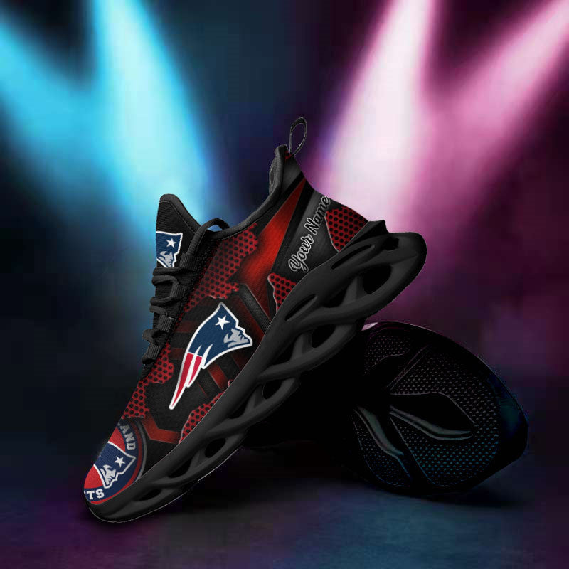 New England Patriots Personalized Yezy Running Sneakers BG772