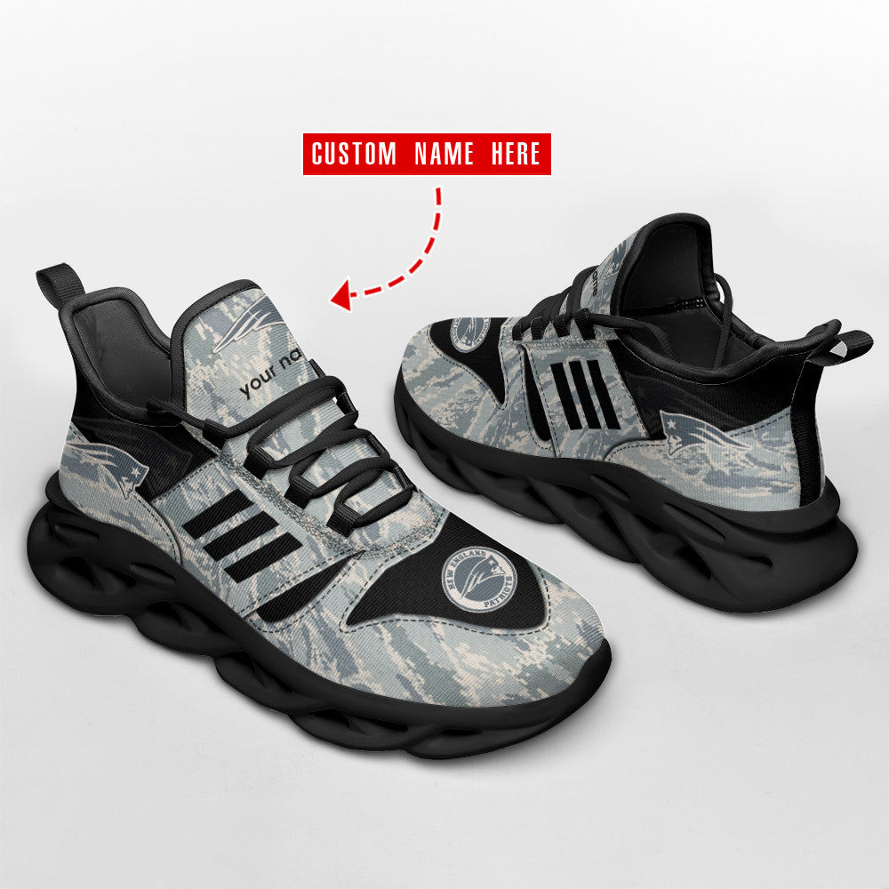New England Patriots Personalized Yezy Running Sneakers SPD503