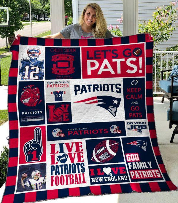New England Patriots Premium Quilt BG52