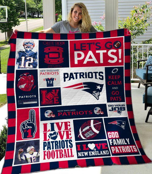 New England Patriots Premium Quilt BG52