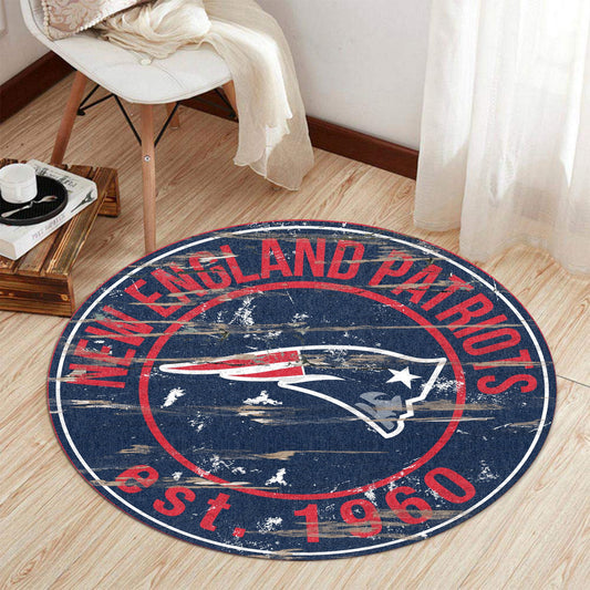 New England Patriots Round Rug 183