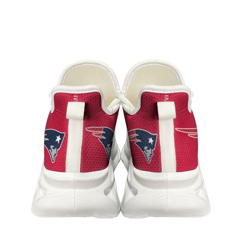 New England Patriots Sneakers 3D Max Soul Shoes