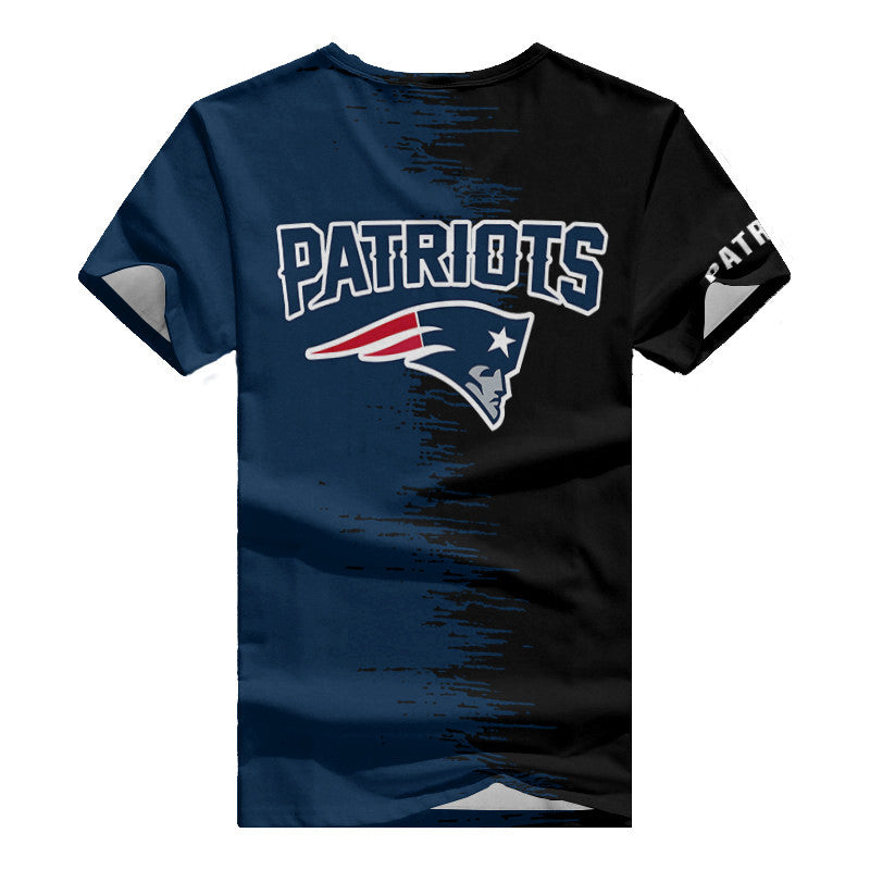 New England Patriots Summer V-neck Women T-shirt BG08