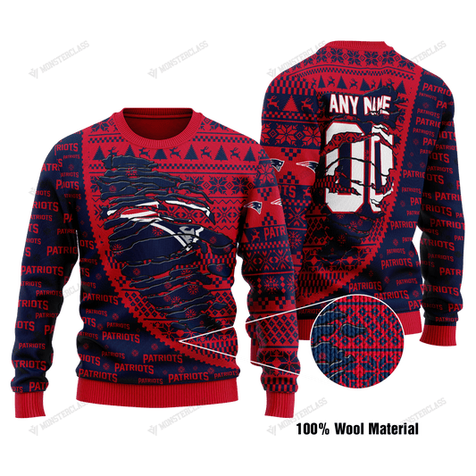 New England Patriots Woolen Sweater 151