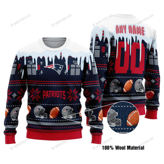 New England Patriots Woolen Sweater 162