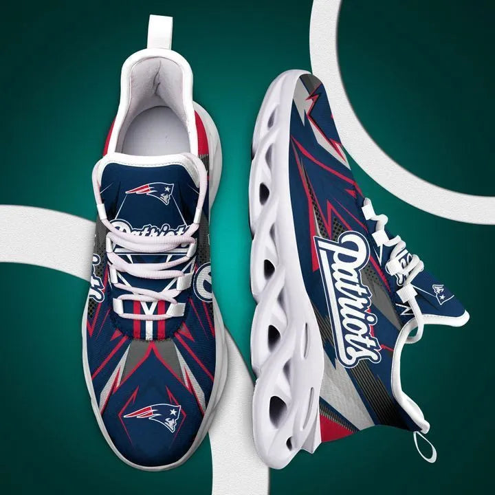 New England Patriots Yezy Running Sneakers 158