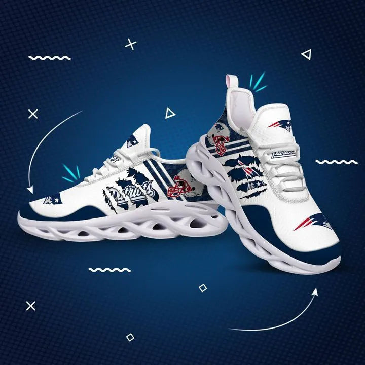 New England Patriots Yezy Running Sneakers 159