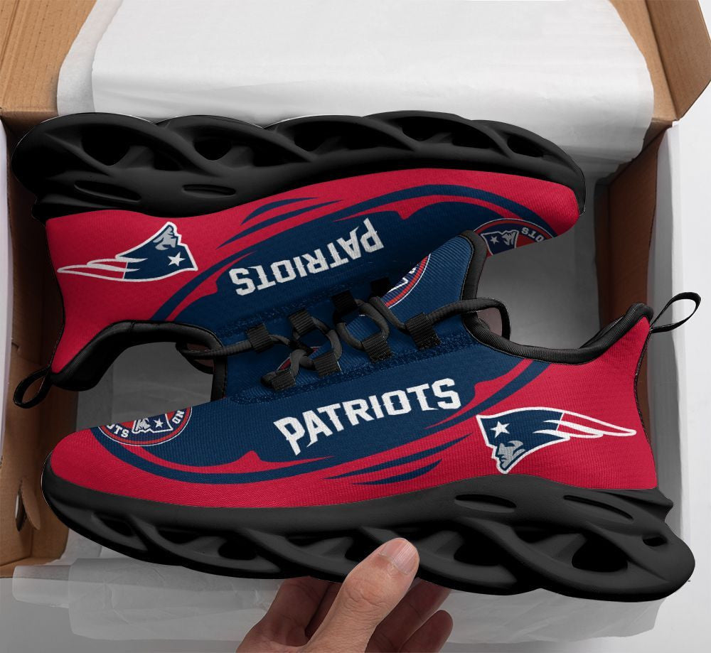 New England Patriots Yezy Running Sneakers 64