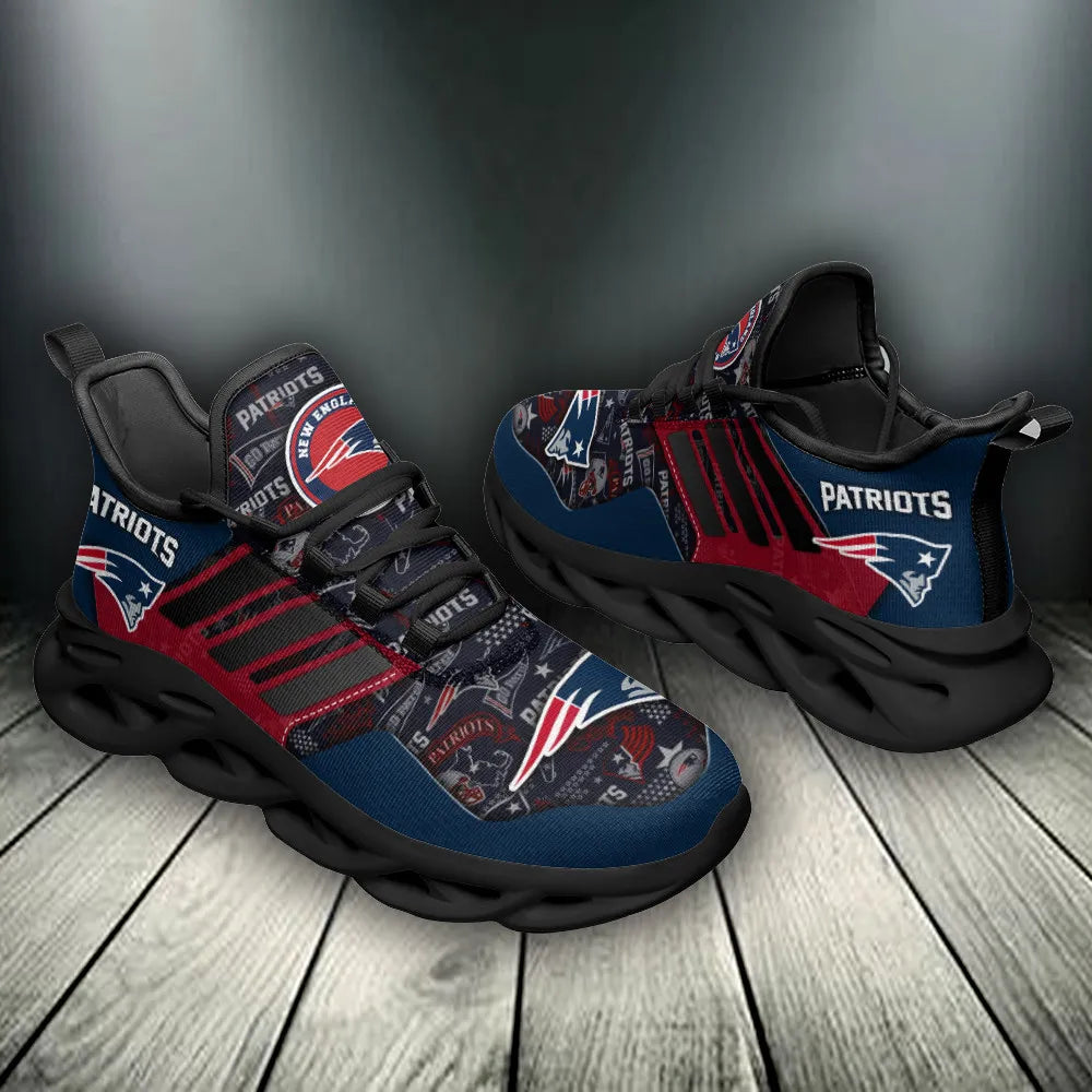New England Patriots Yezy Running Sneakers BB614
