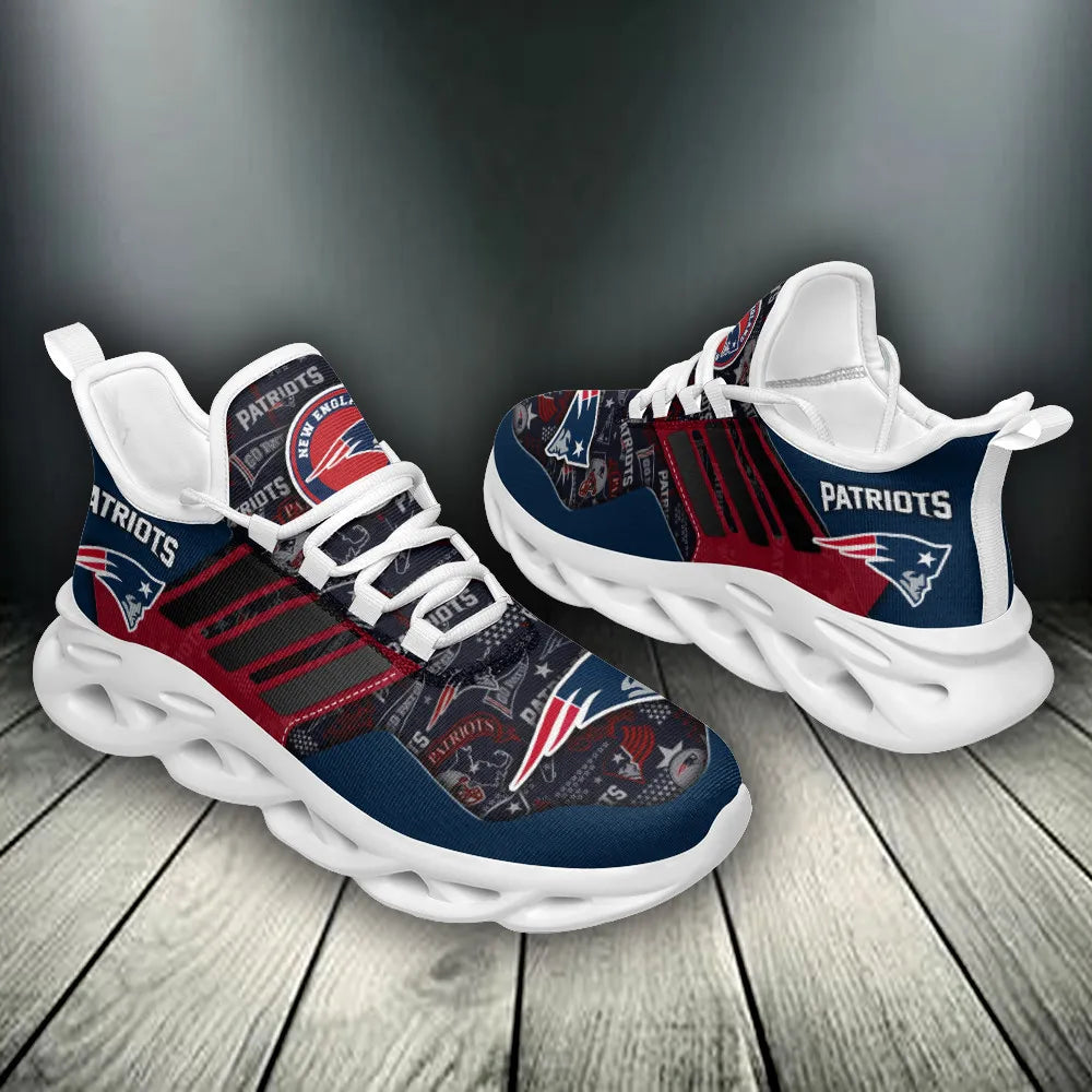 New England Patriots Yezy Running Sneakers BB614