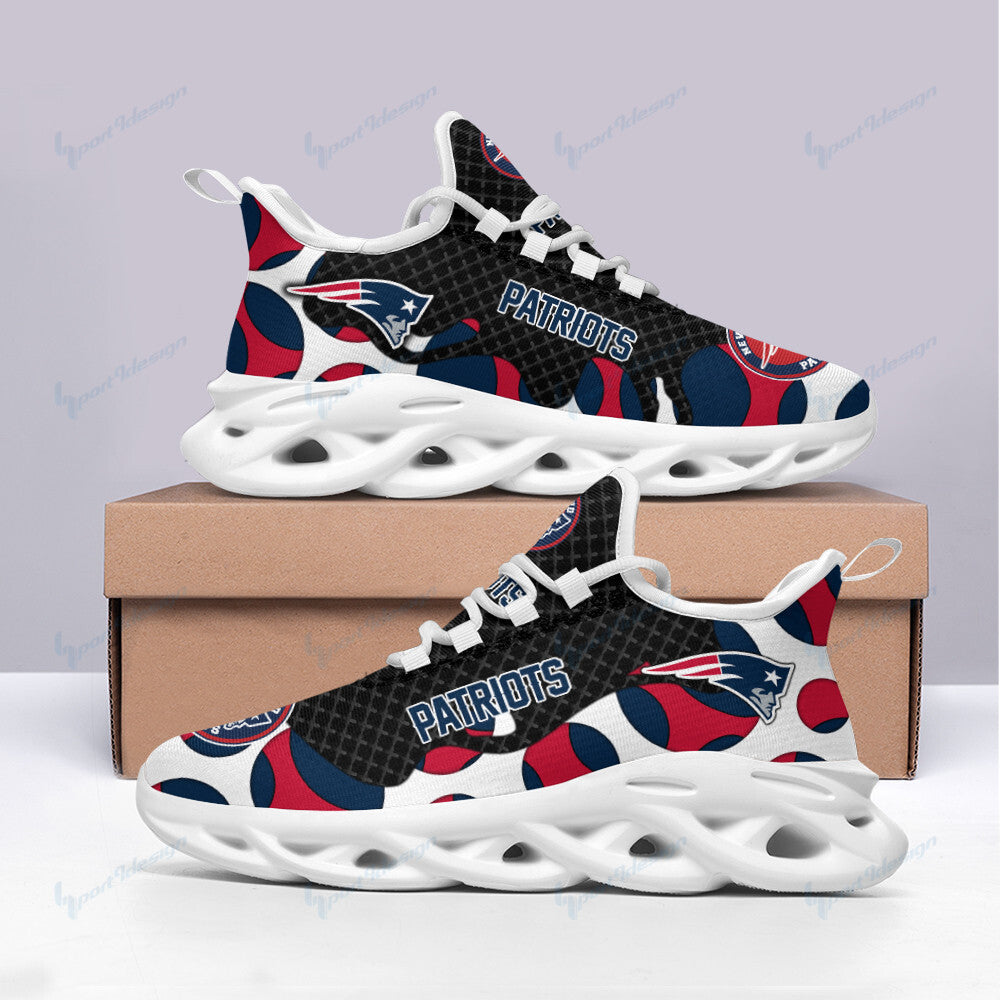 New England Patriots Yezy Running Sneakers BB889