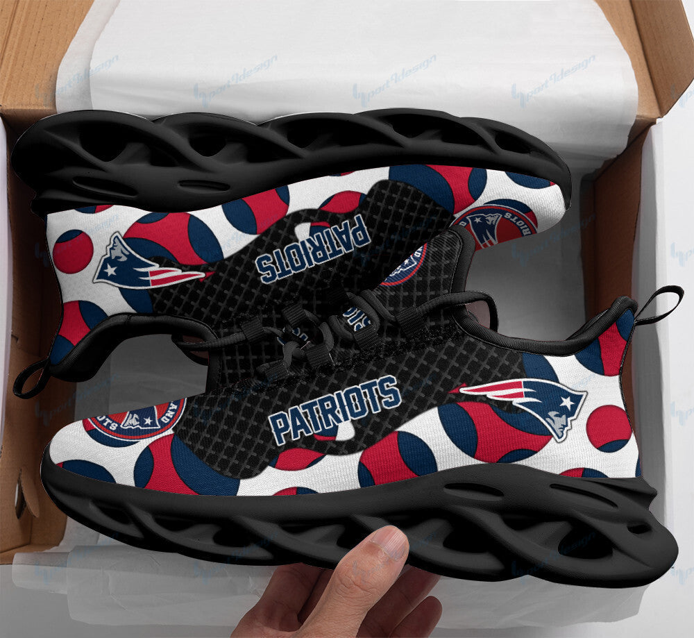 New England Patriots Yezy Running Sneakers BB889