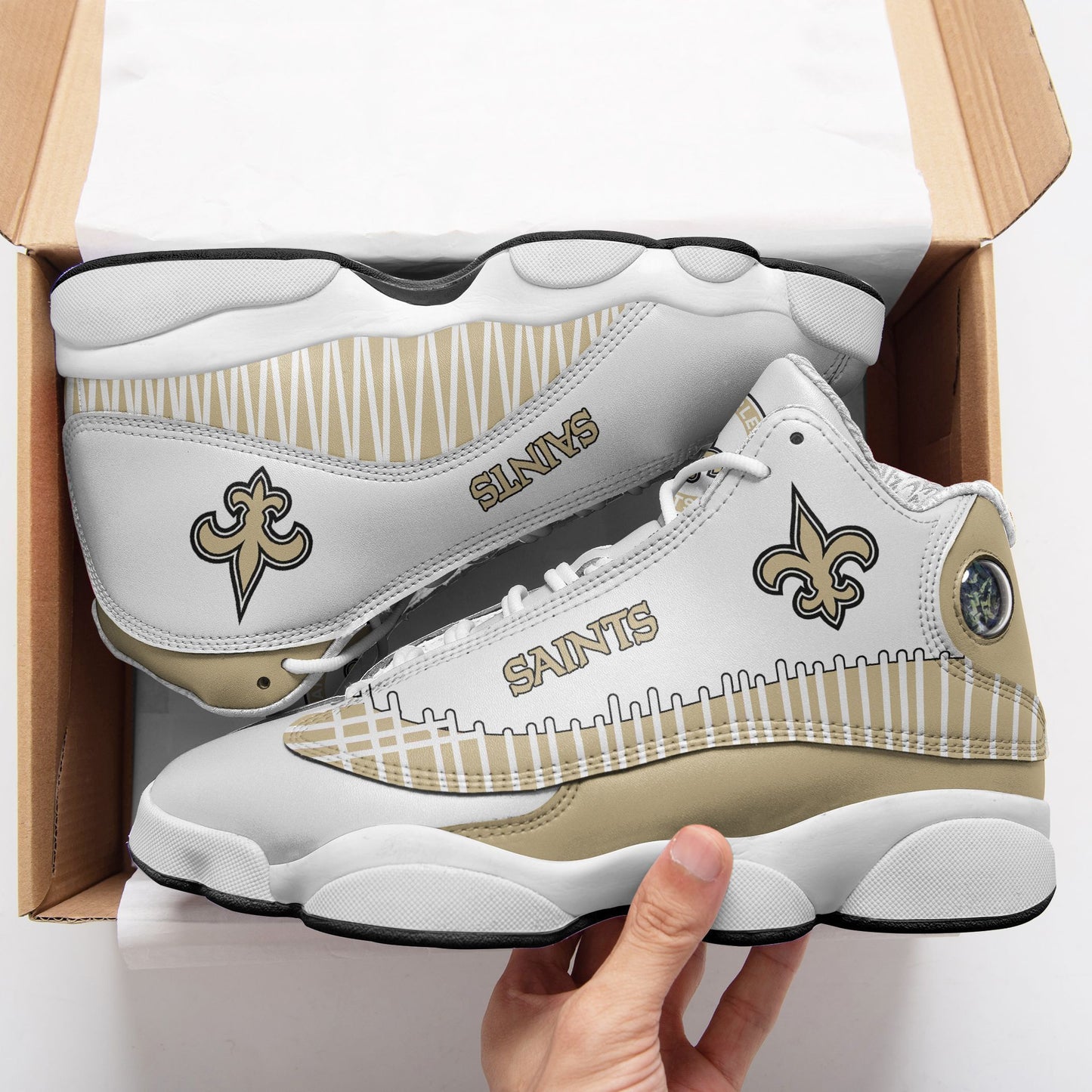 New Orleans Saints Air JD13 Sneakers 490