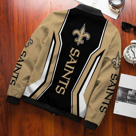 New Orleans Saints Bomber Jacket 060