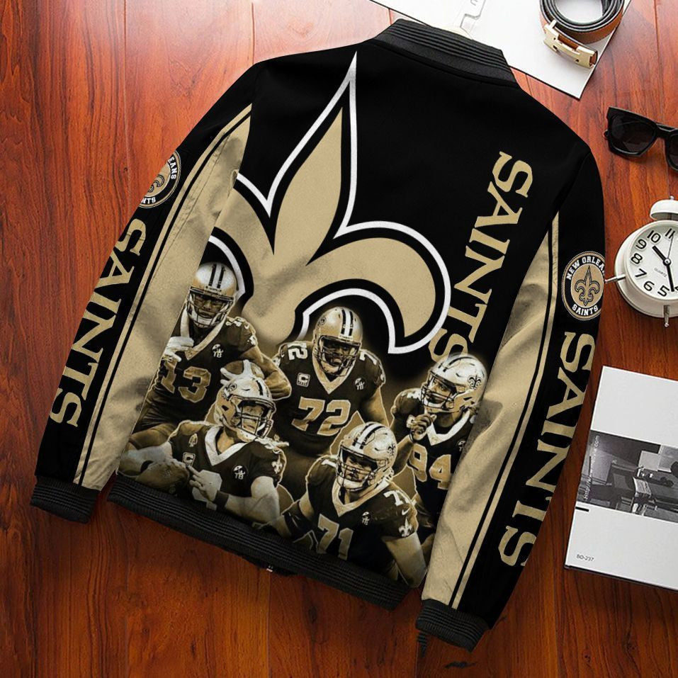 New Orleans Saints Bomber Jacket 321