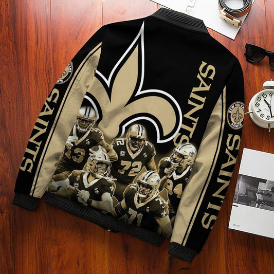 New Orleans Saints Bomber Jacket 321