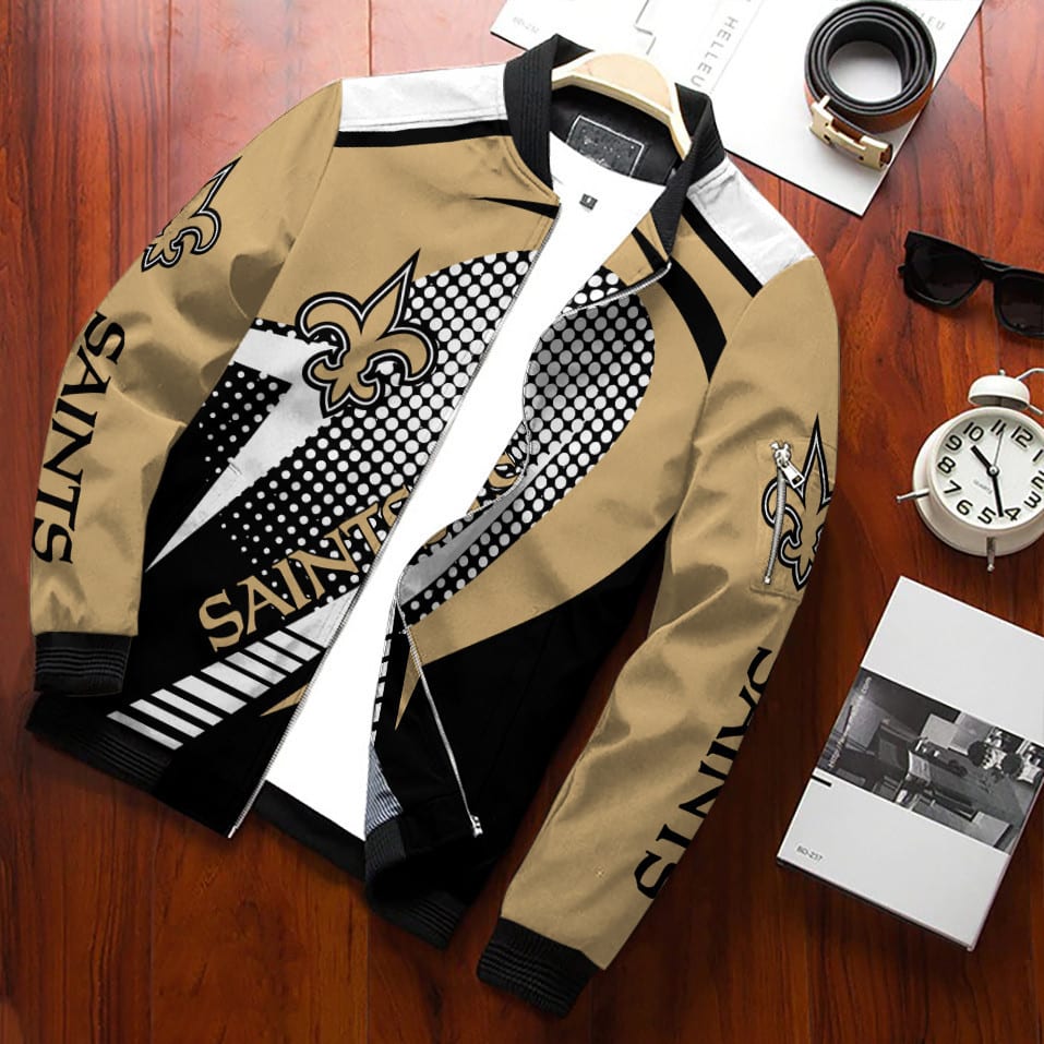 New Orleans Saints Bomber Jacket BG112