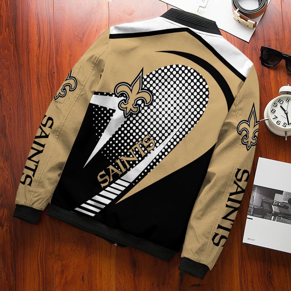 New Orleans Saints Bomber Jacket BG112
