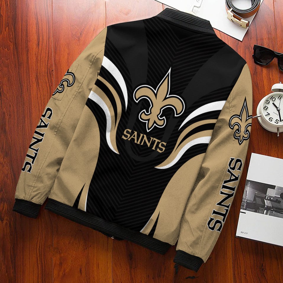 New Orleans Saints Bomber Jacket BG131