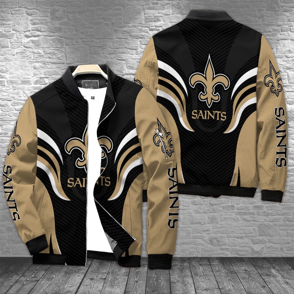 New Orleans Saints Bomber Jacket BG131